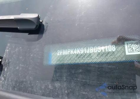 2018 Ford Edge Titanium из США, поврежденный, VIN 2FMPK4K91JBC31108